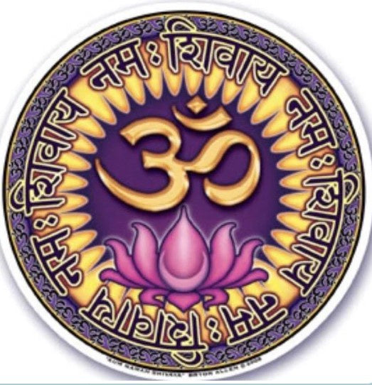 Window Sticker Aum Namah Shivaya