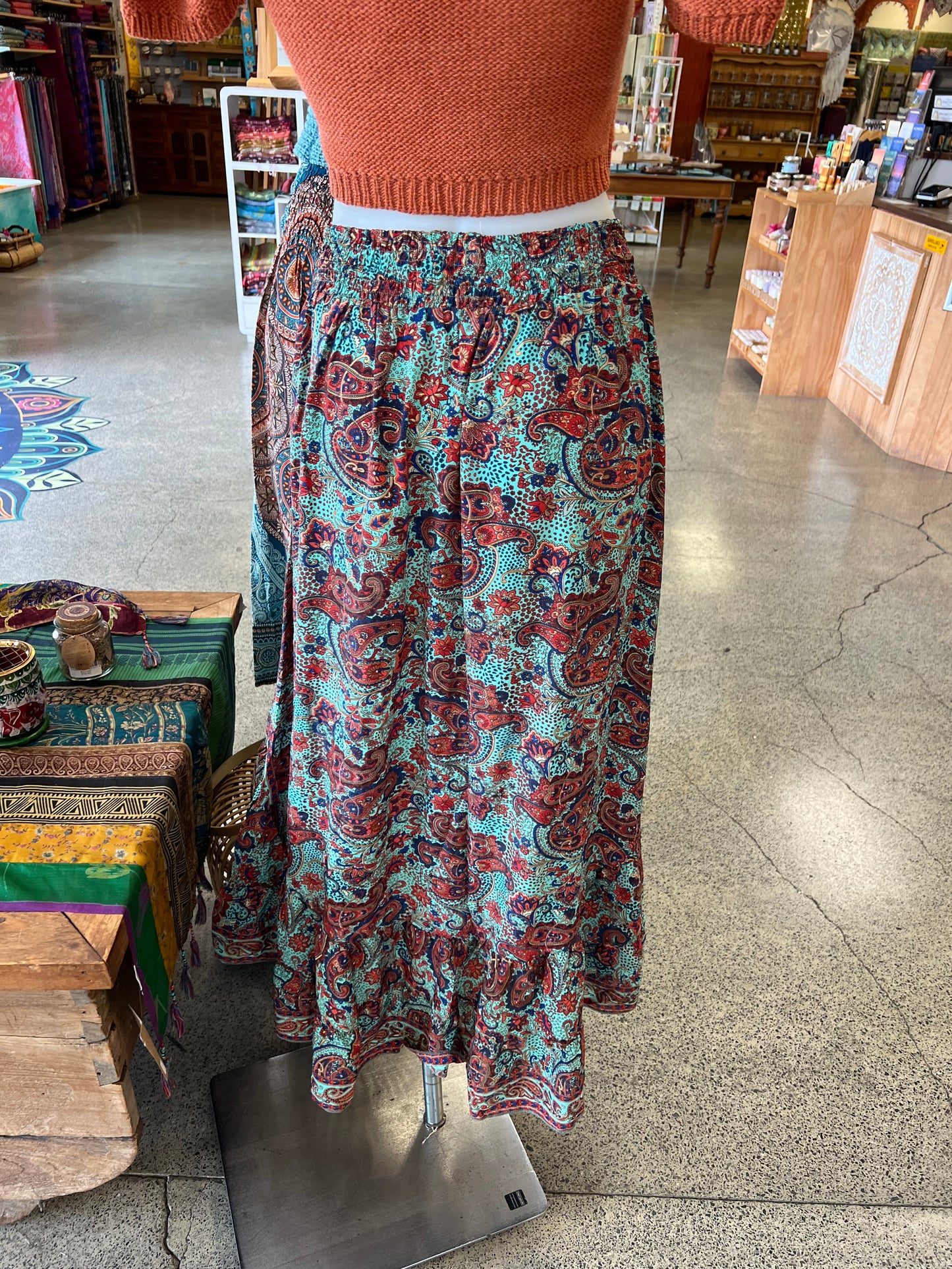 Sammi Jaya Sari Satin Skirt