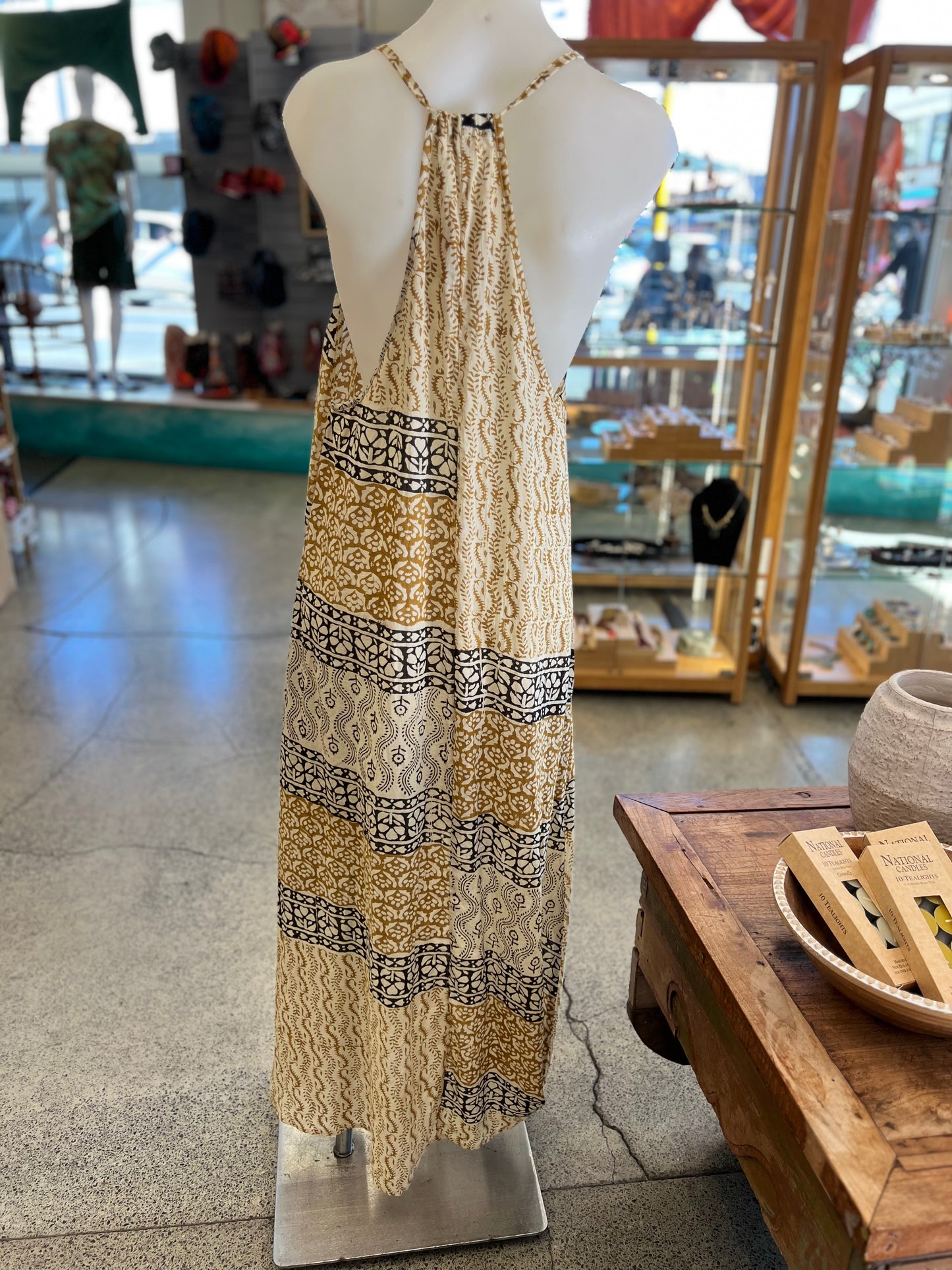 Tina Block Print Dress