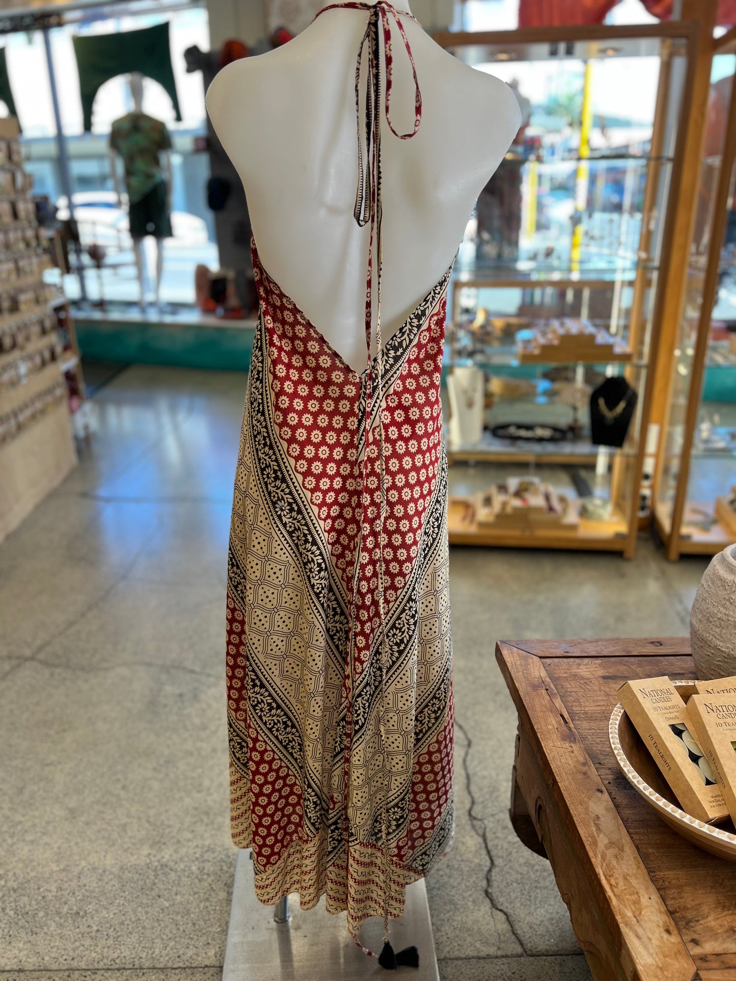 Pania Block Print Dress