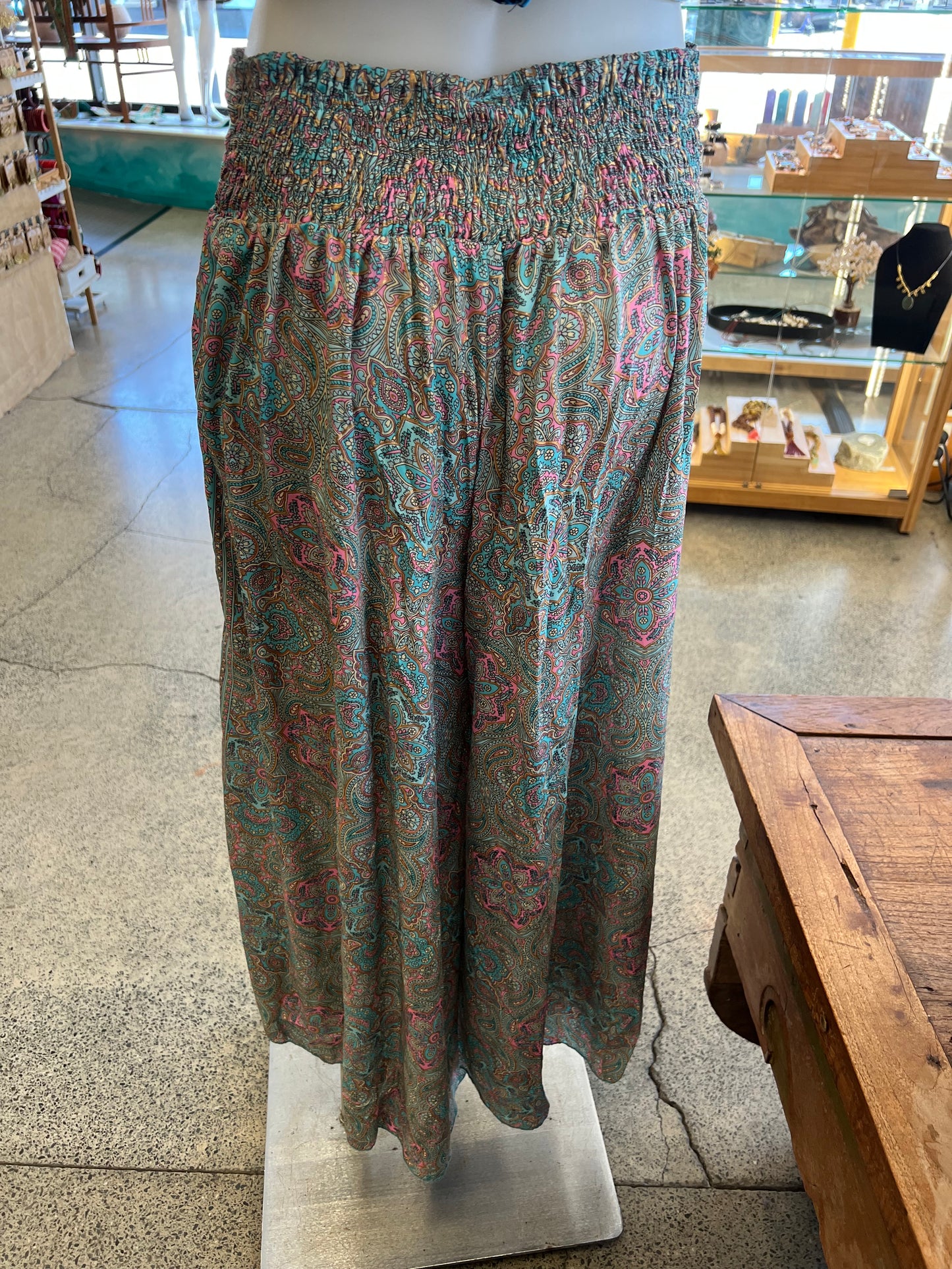 Zara Maja Sari Satin Pants