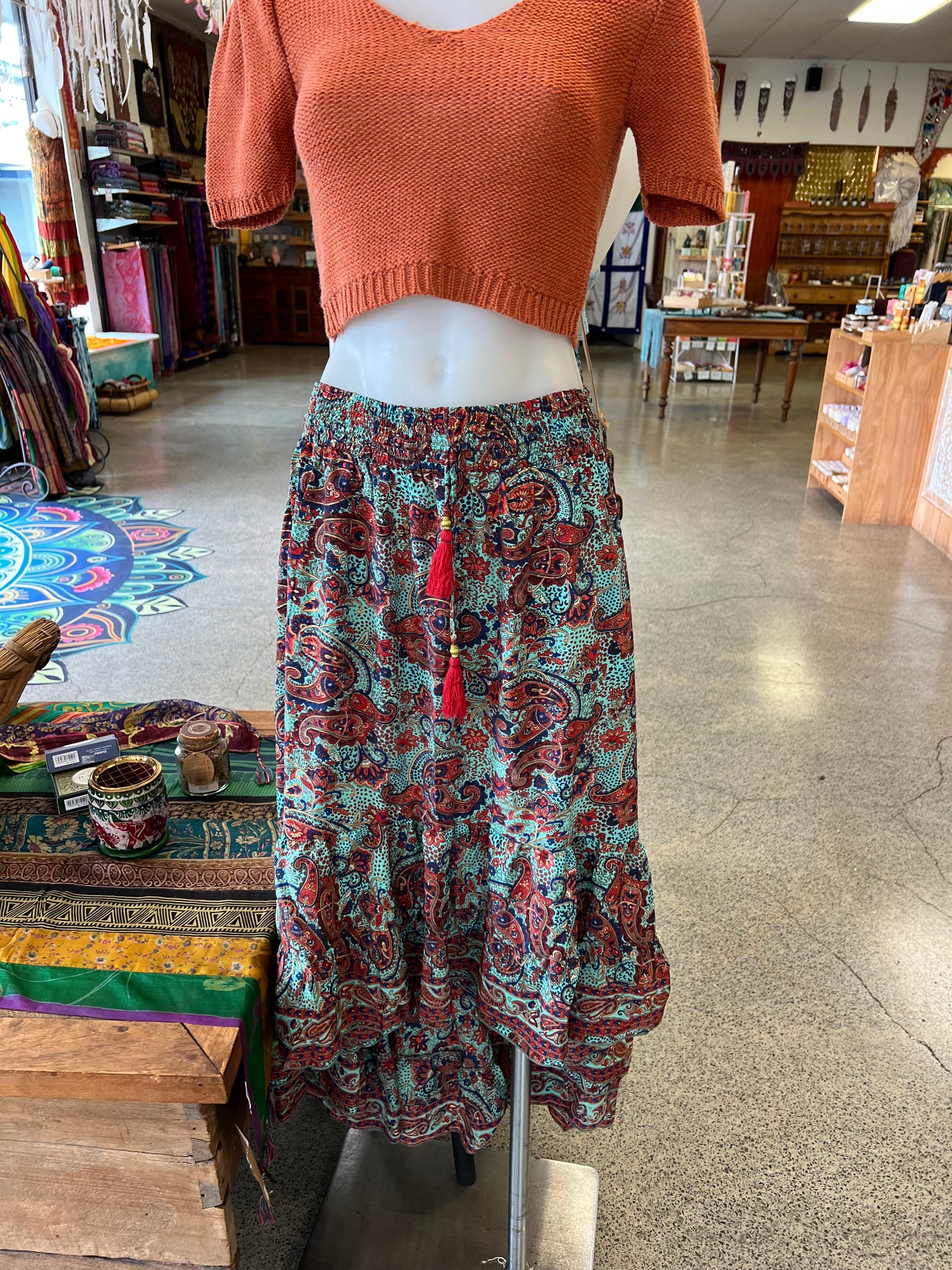 Sammi Jaya Sari Satin Skirt