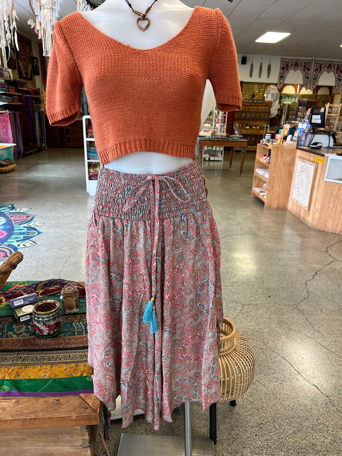 Trudi Maja Sari Satin Skirt
