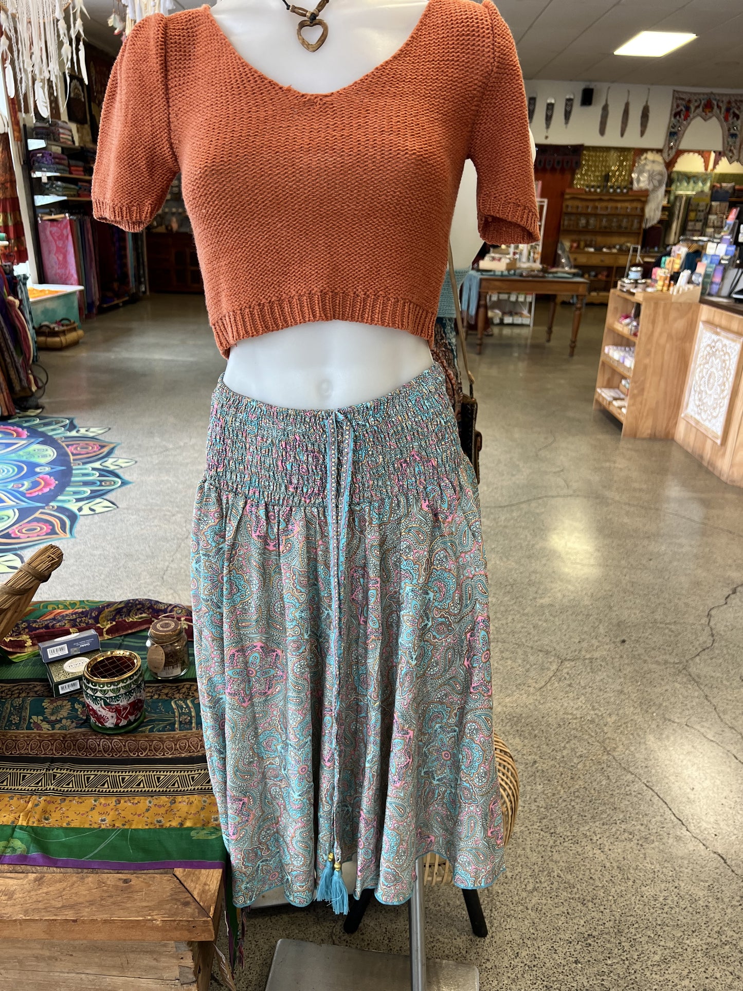Trudi Maja Sari Satin Skirt