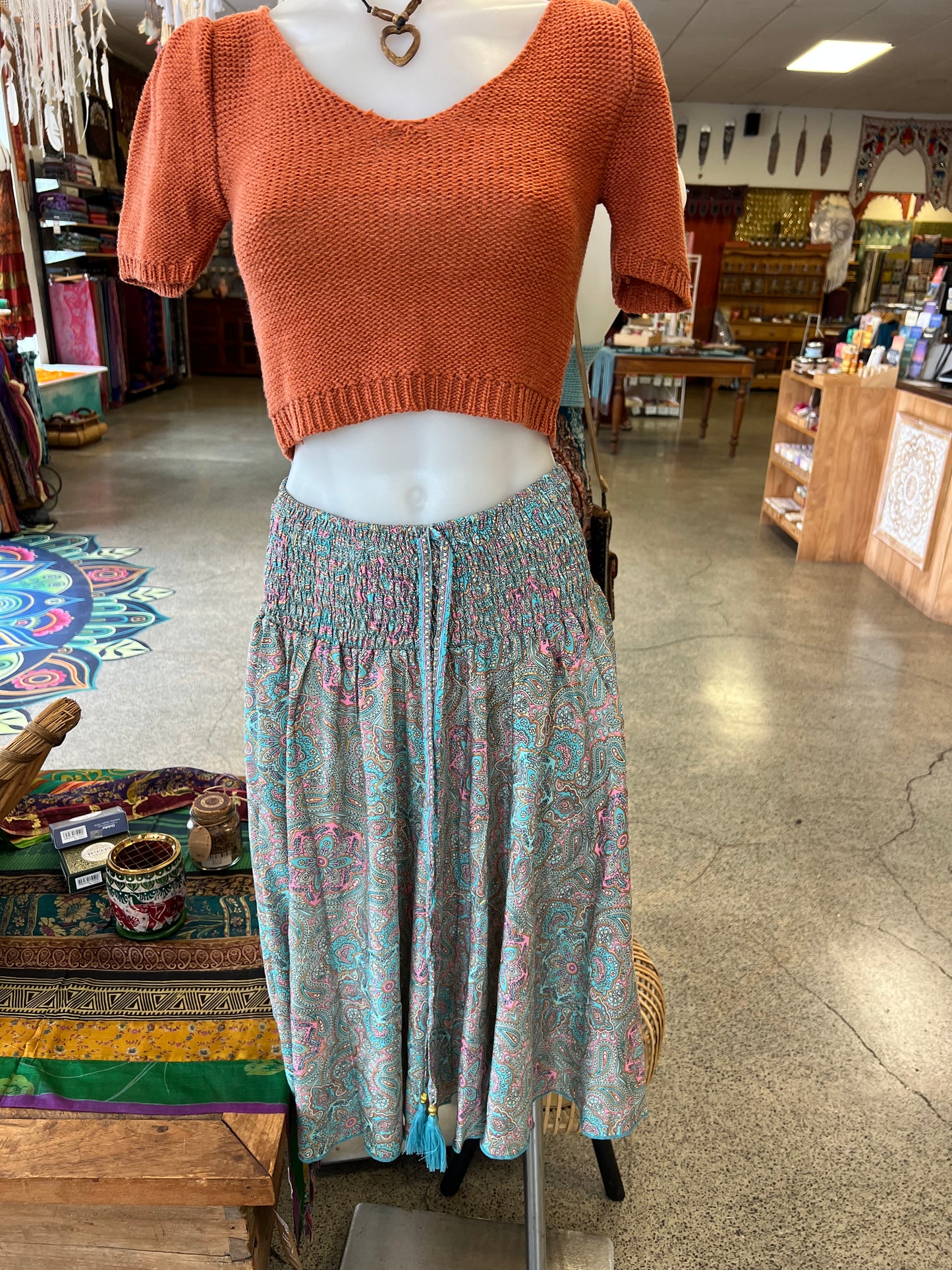 Trudi Maja Sari Satin Skirt