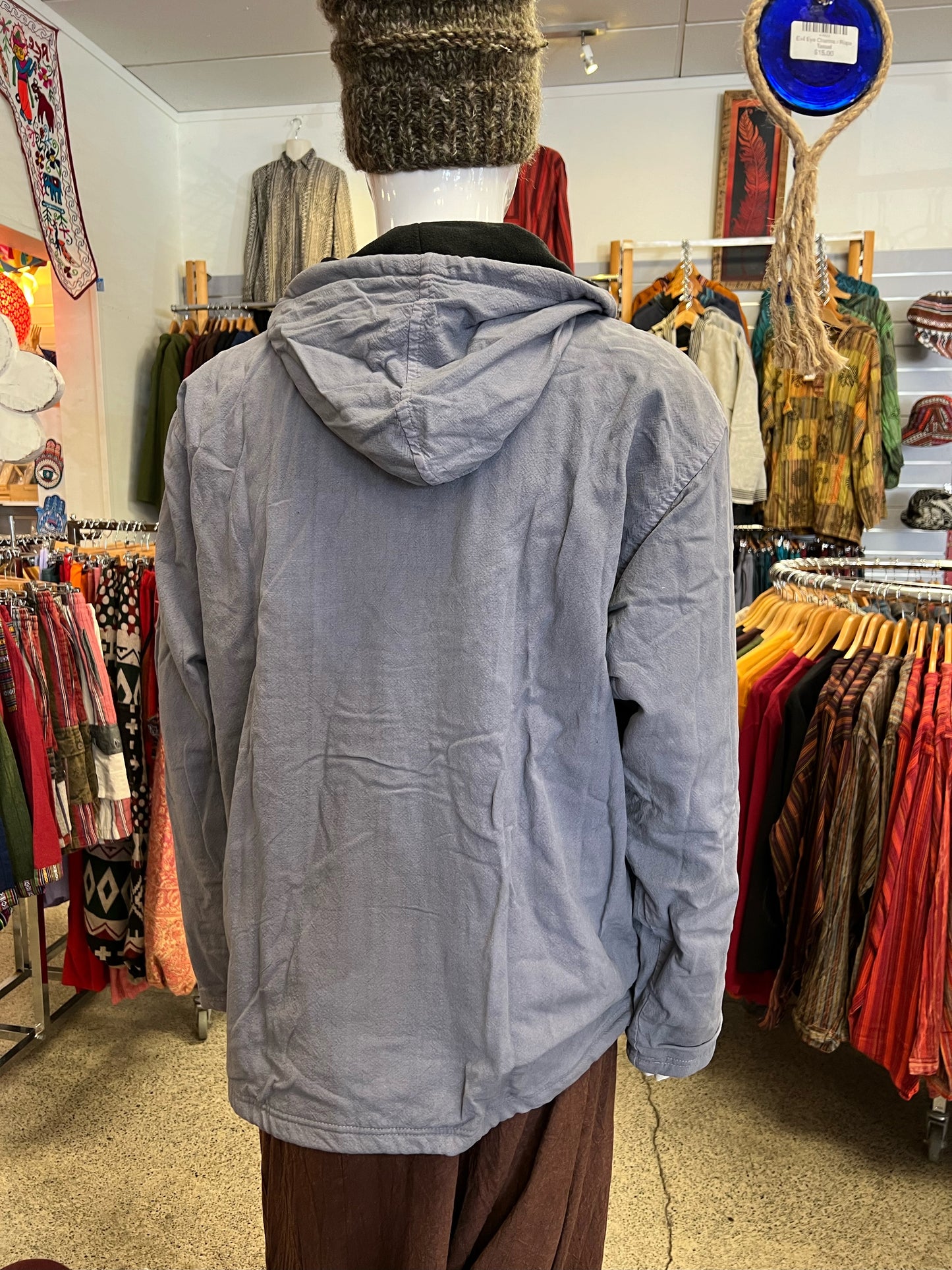 Cotton Lined Hoodie Jacket