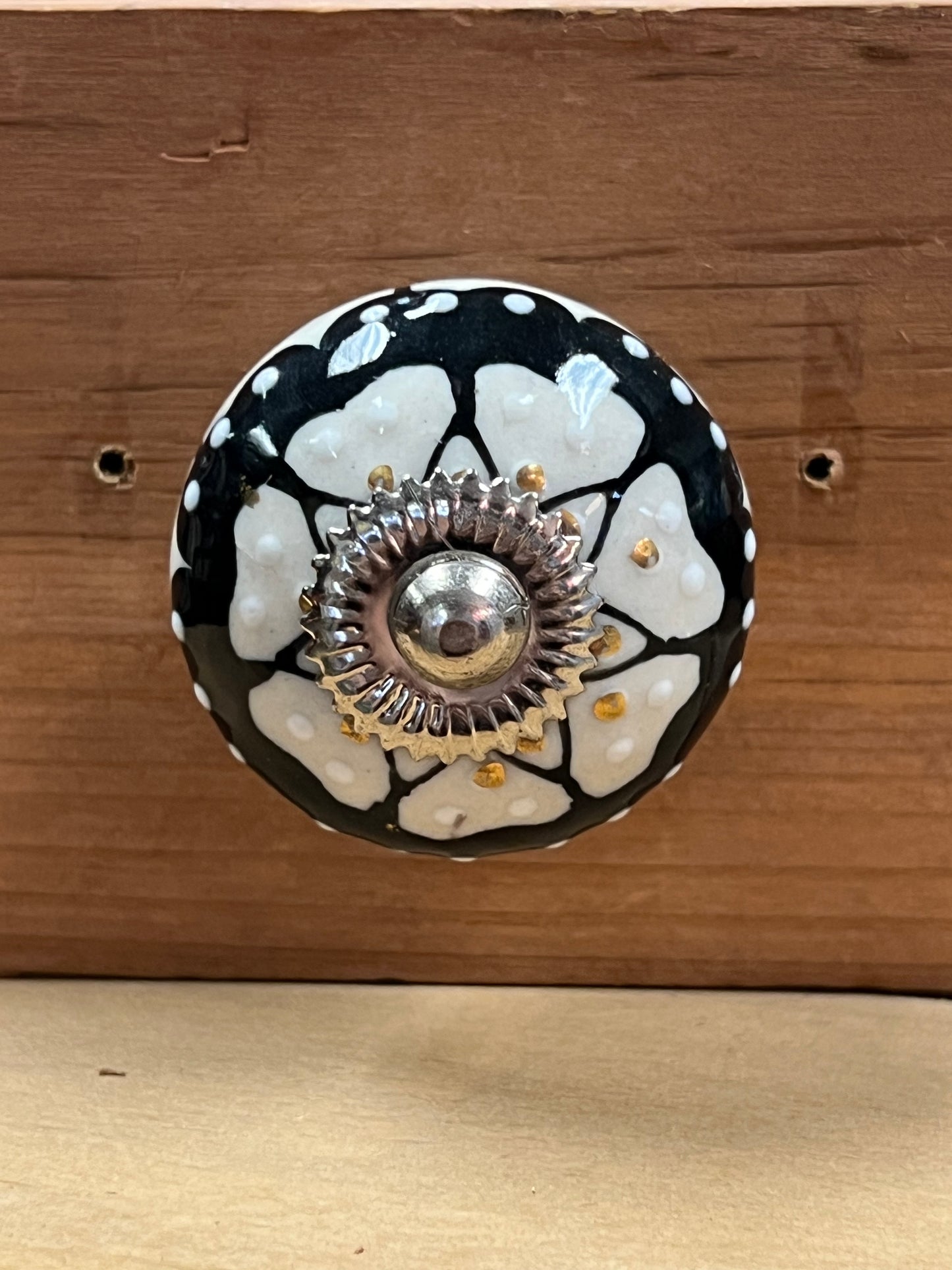 Ceramic Knob Black
