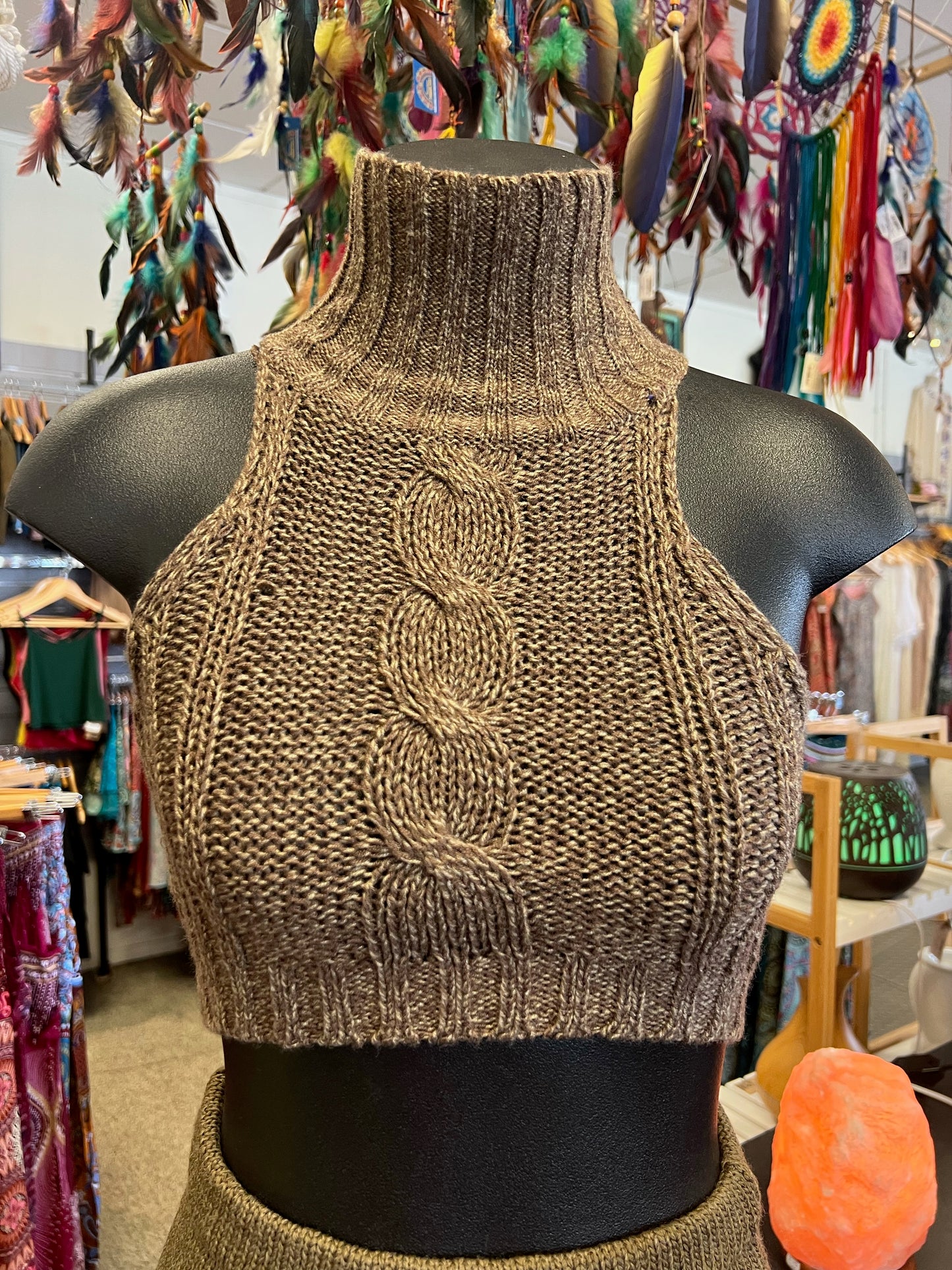 Wild Knit Crop Top