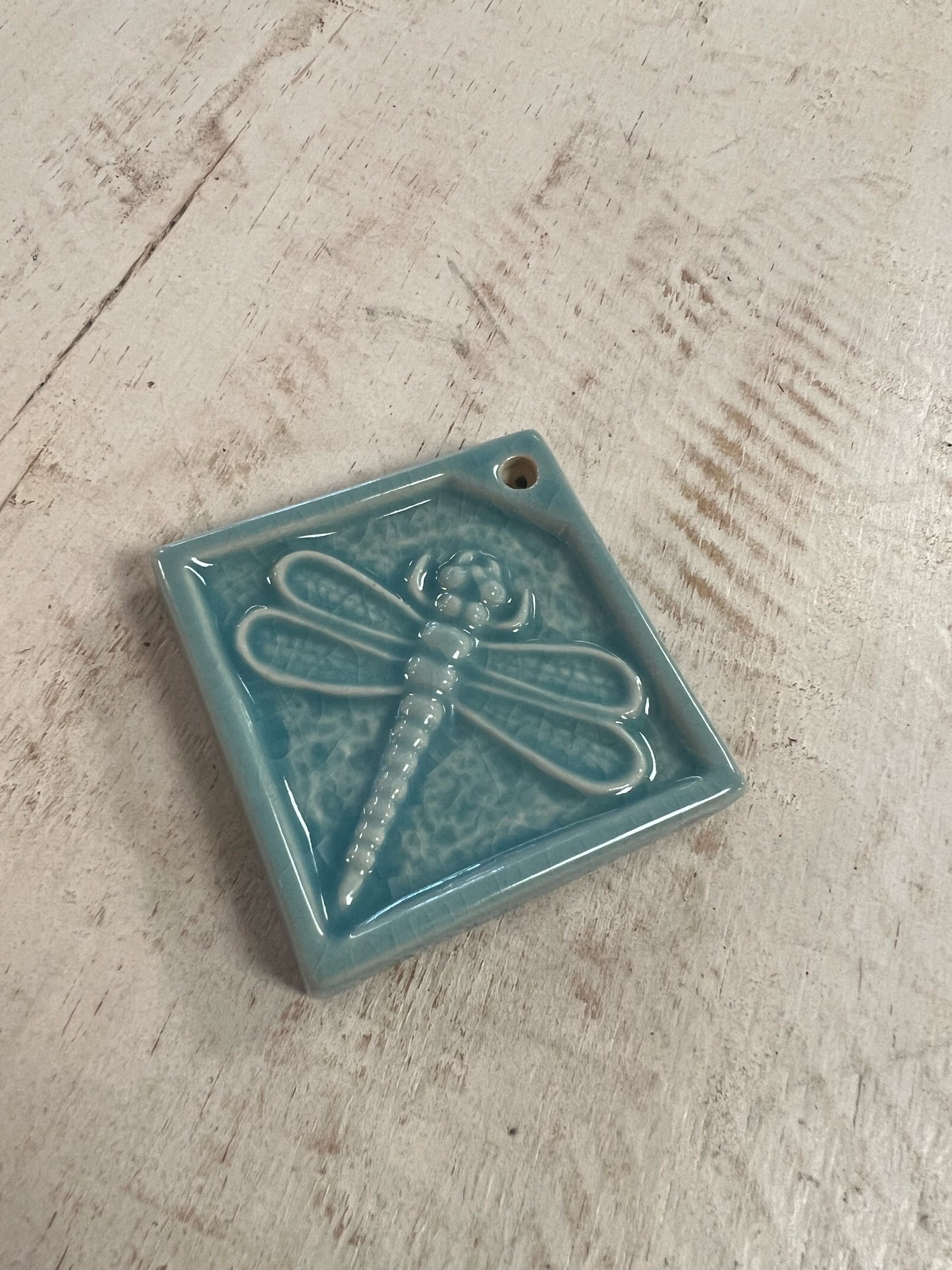 Ceramic Dragonfly Incense Holder