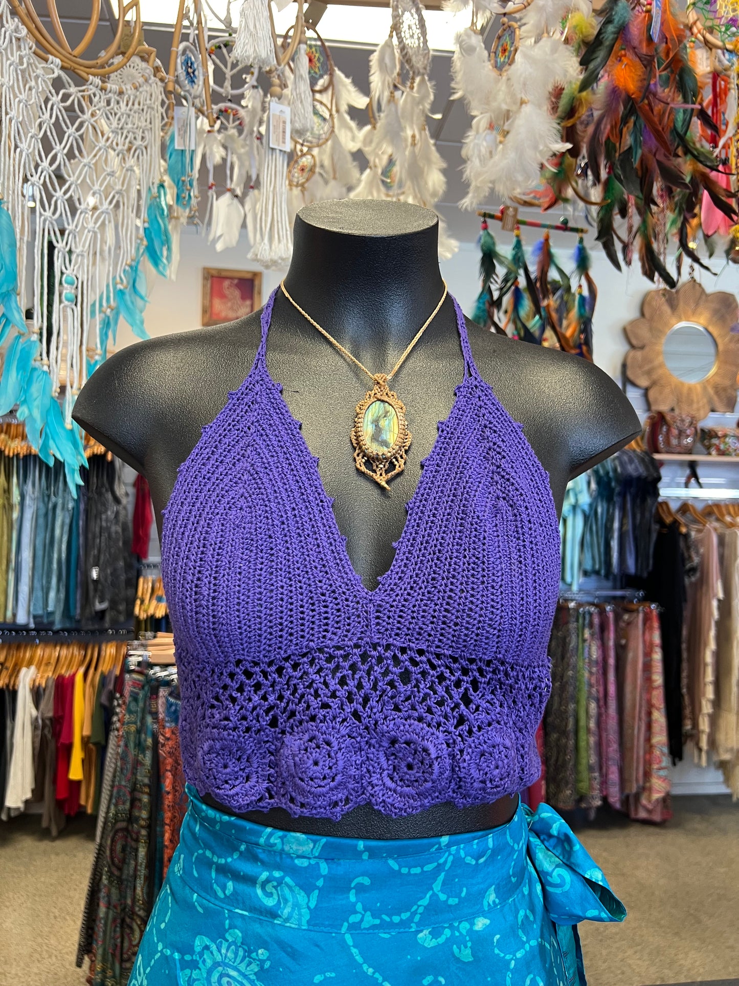 Lucy Crochet Top