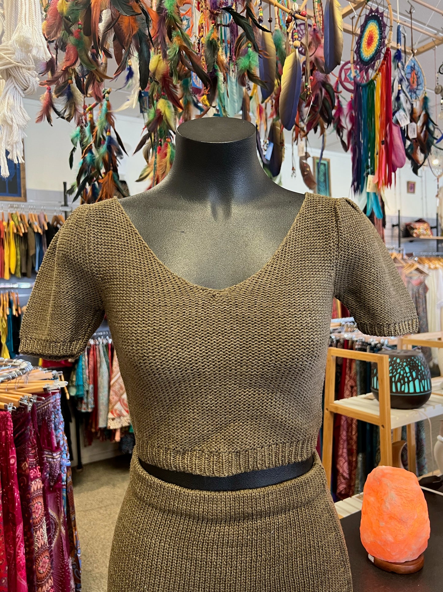 Mellow Knit Crop Top