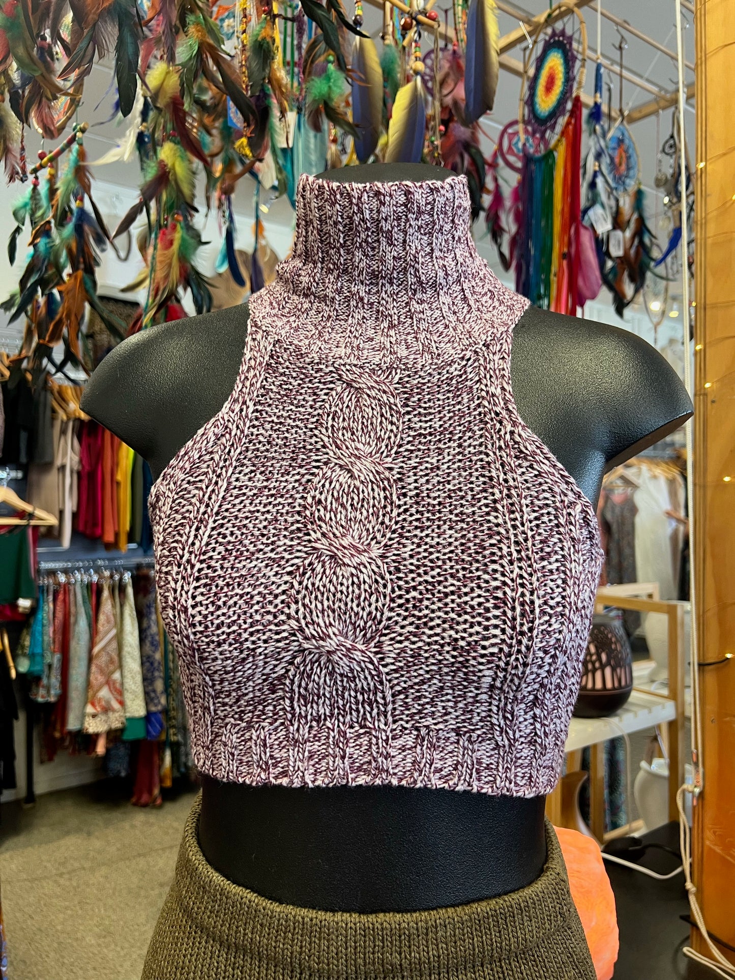 Wild Knit Crop Top