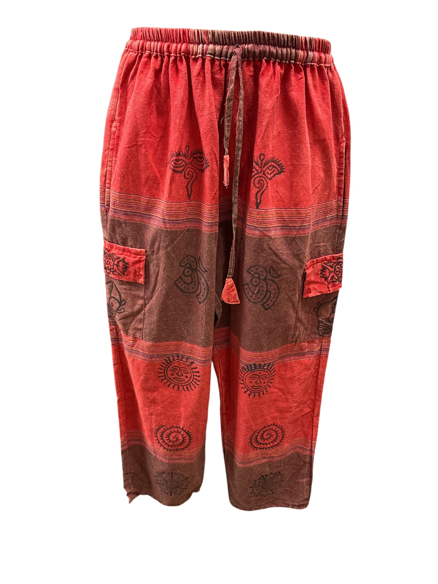 Om Motif Pants
