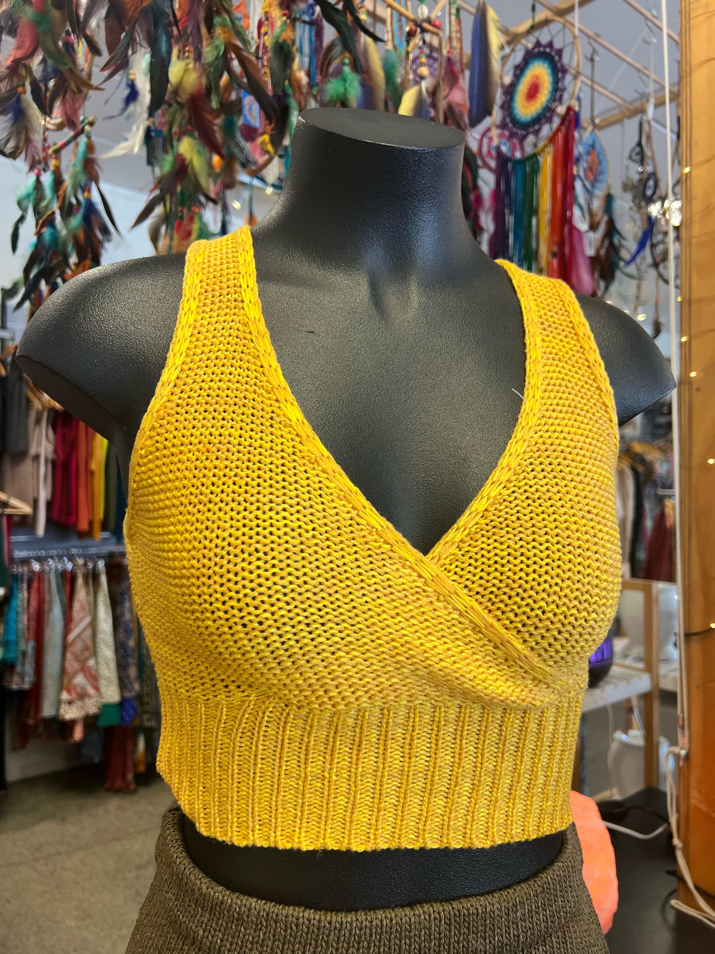 Skater Knit Crop Top