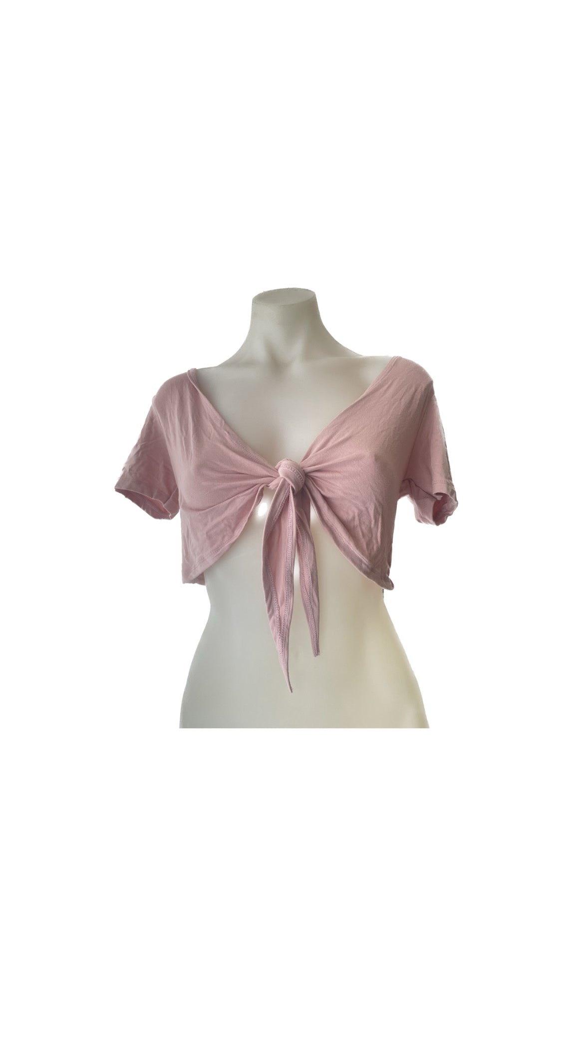 Skyla Knot Tail Crop Top