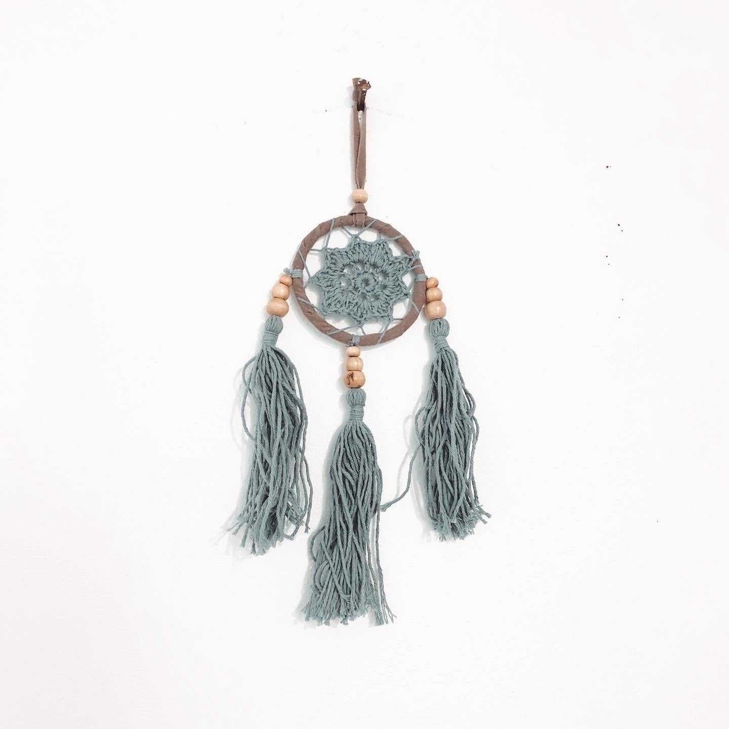 Cotton Tassel Dreamcatcher