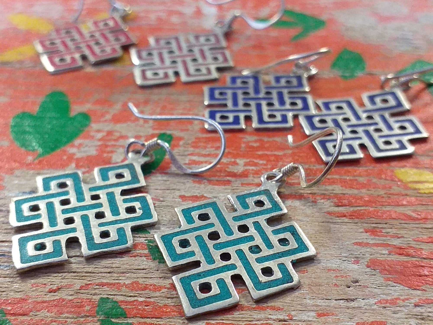 Endless Knot Earrings
