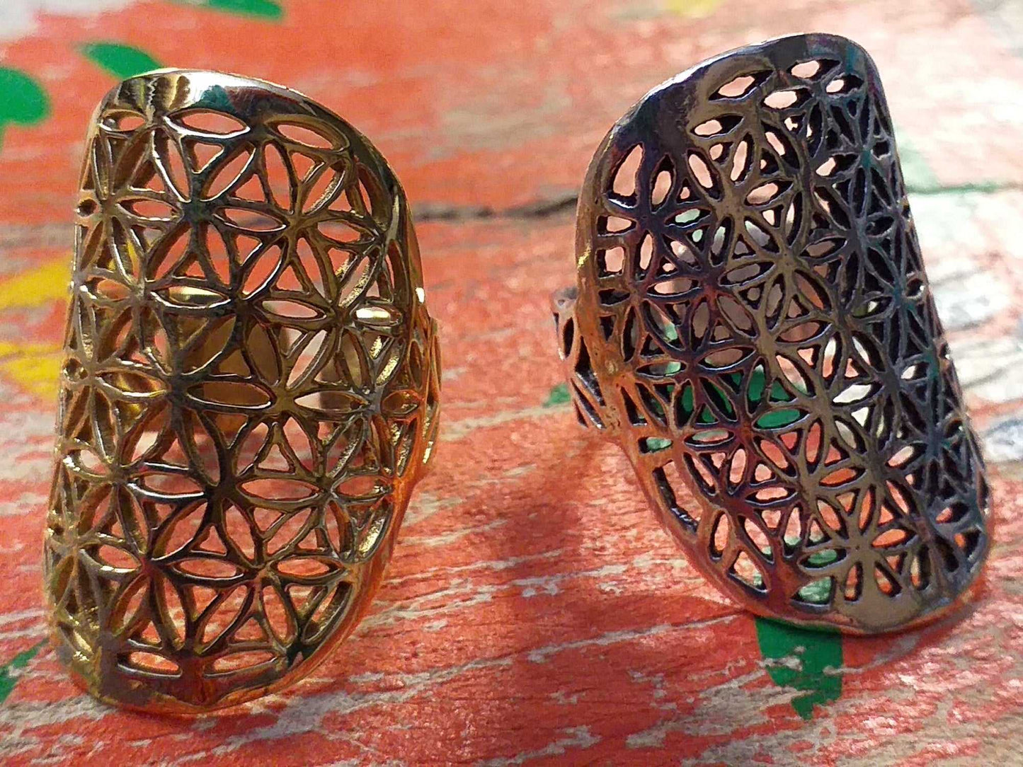 Flower of Life Ring