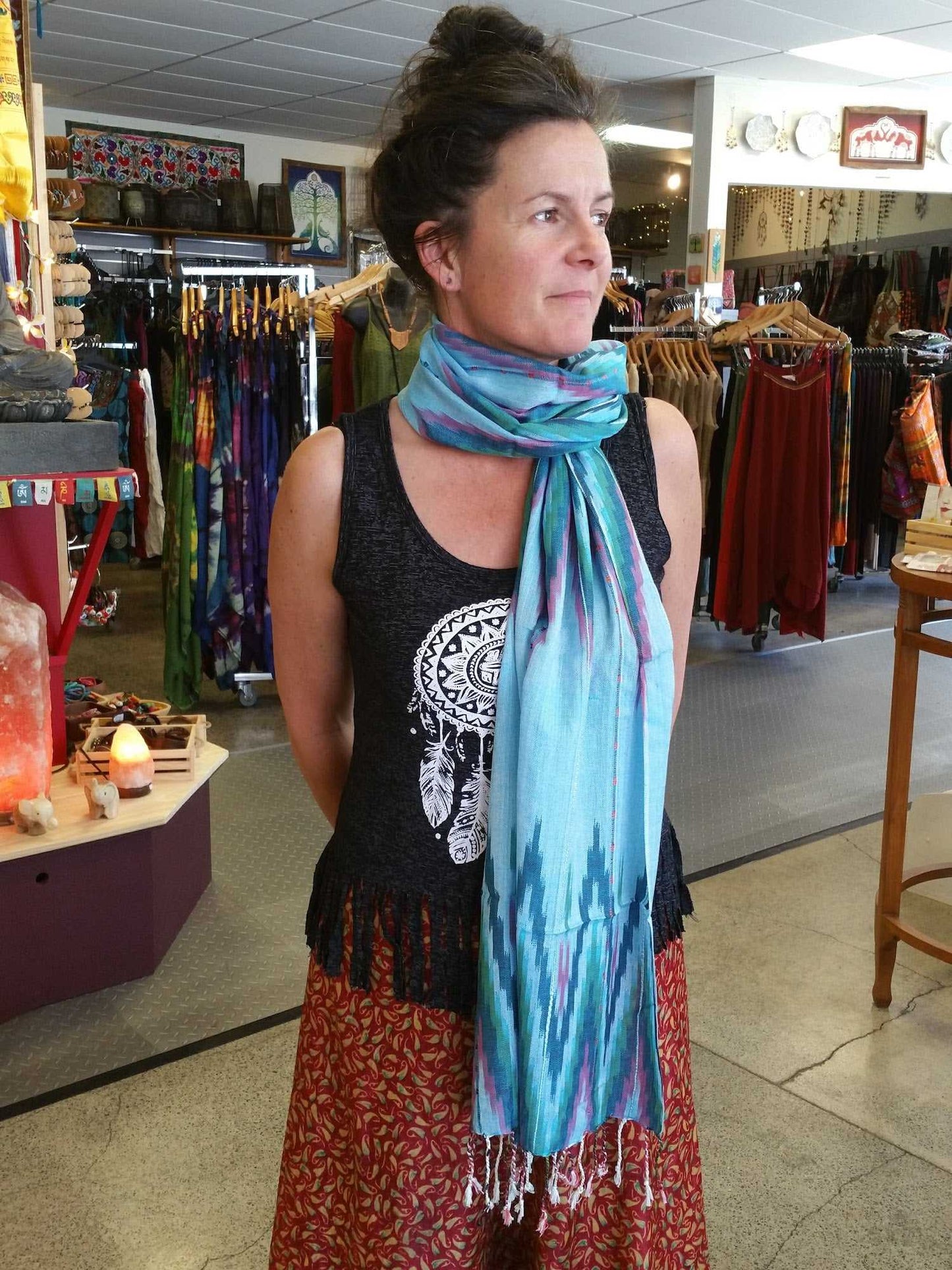 Scarf Ikat