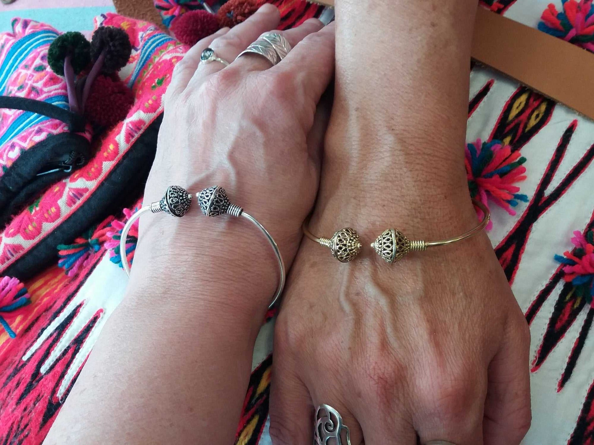 Filigree Finial Bangle