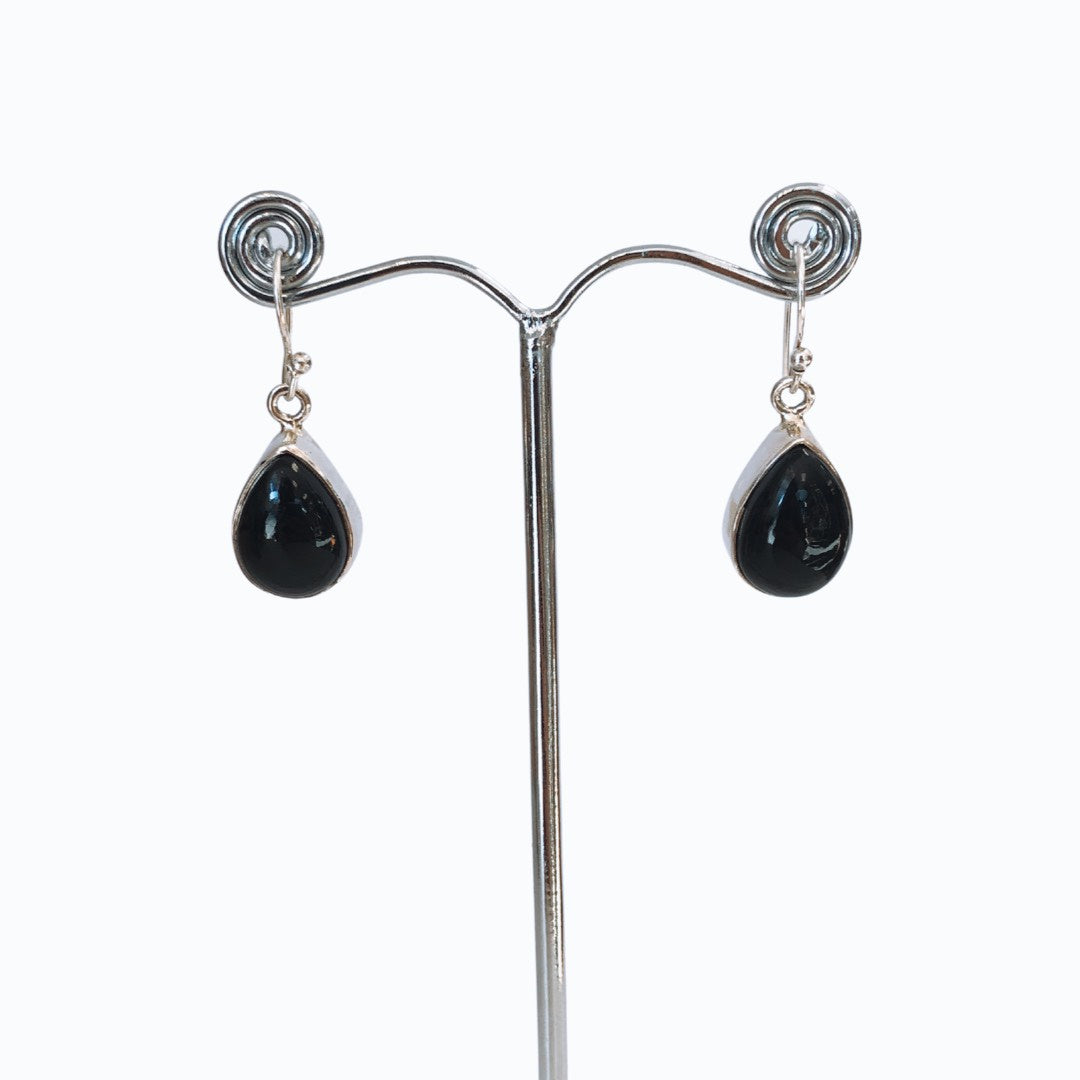 Neldor Onyx Teardrop Earrings