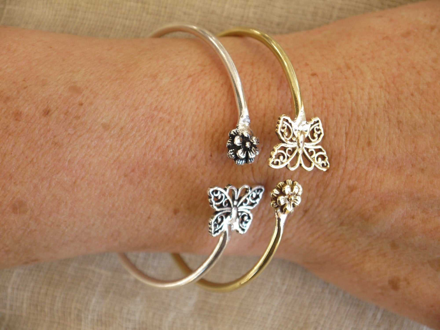 Butterfly Garden Bangle