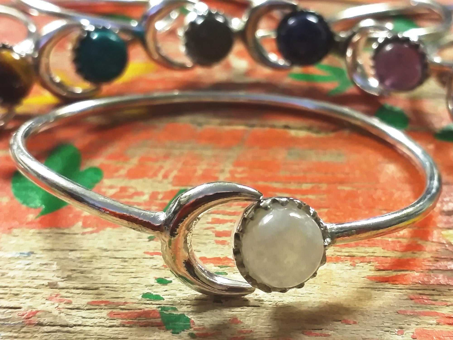 Sun and Moon Bangle