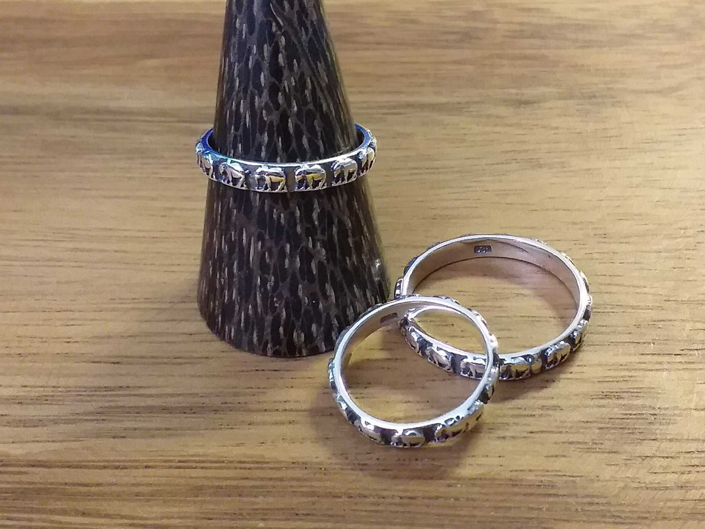 Sterling Elephant Ring