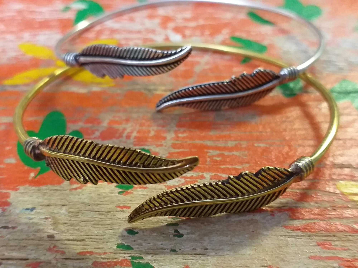 Two Fine Feather Bangle