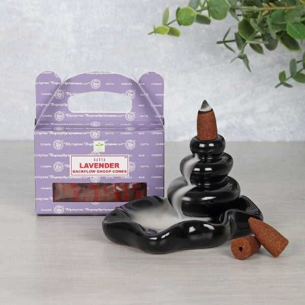 Lavender Backflow Dhoop Cones