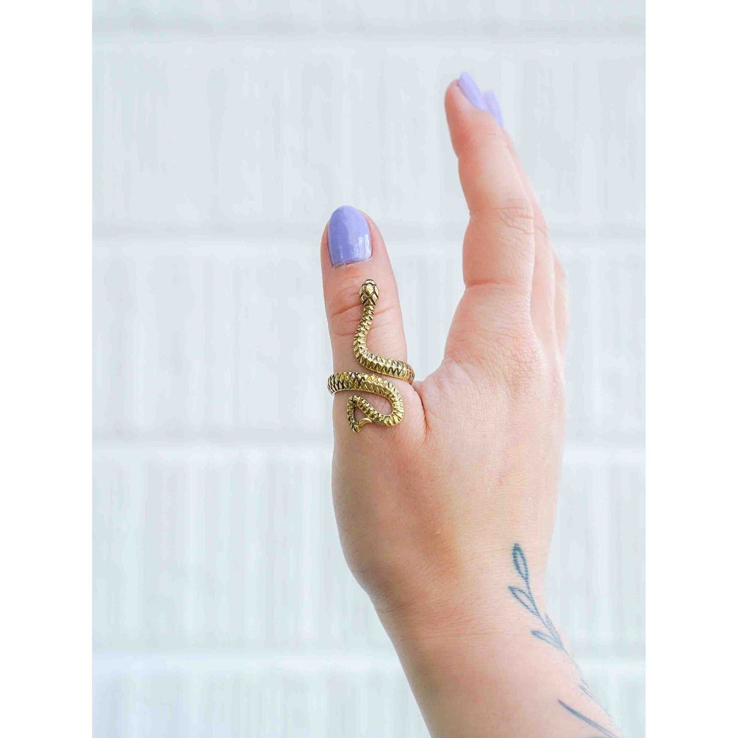 Snake Goddess Ring