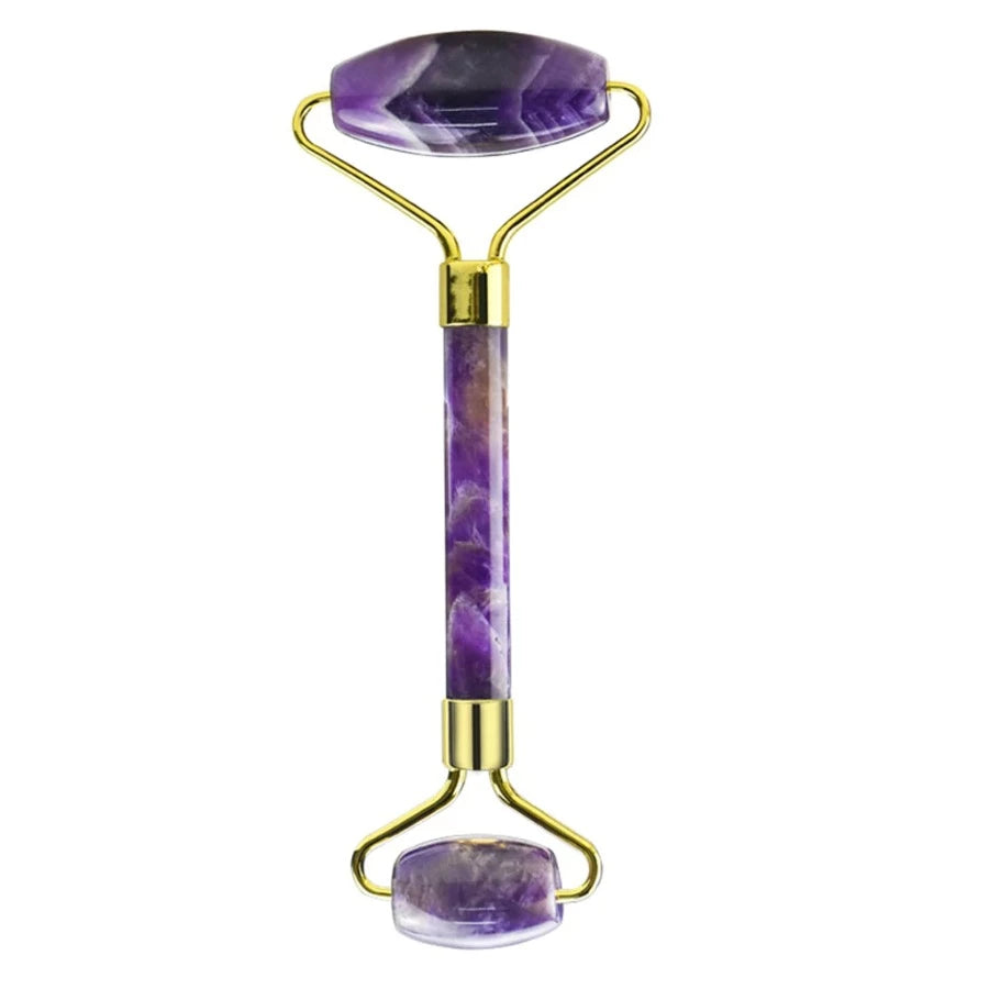 Gemstone Facial Massage Roller Amethyst