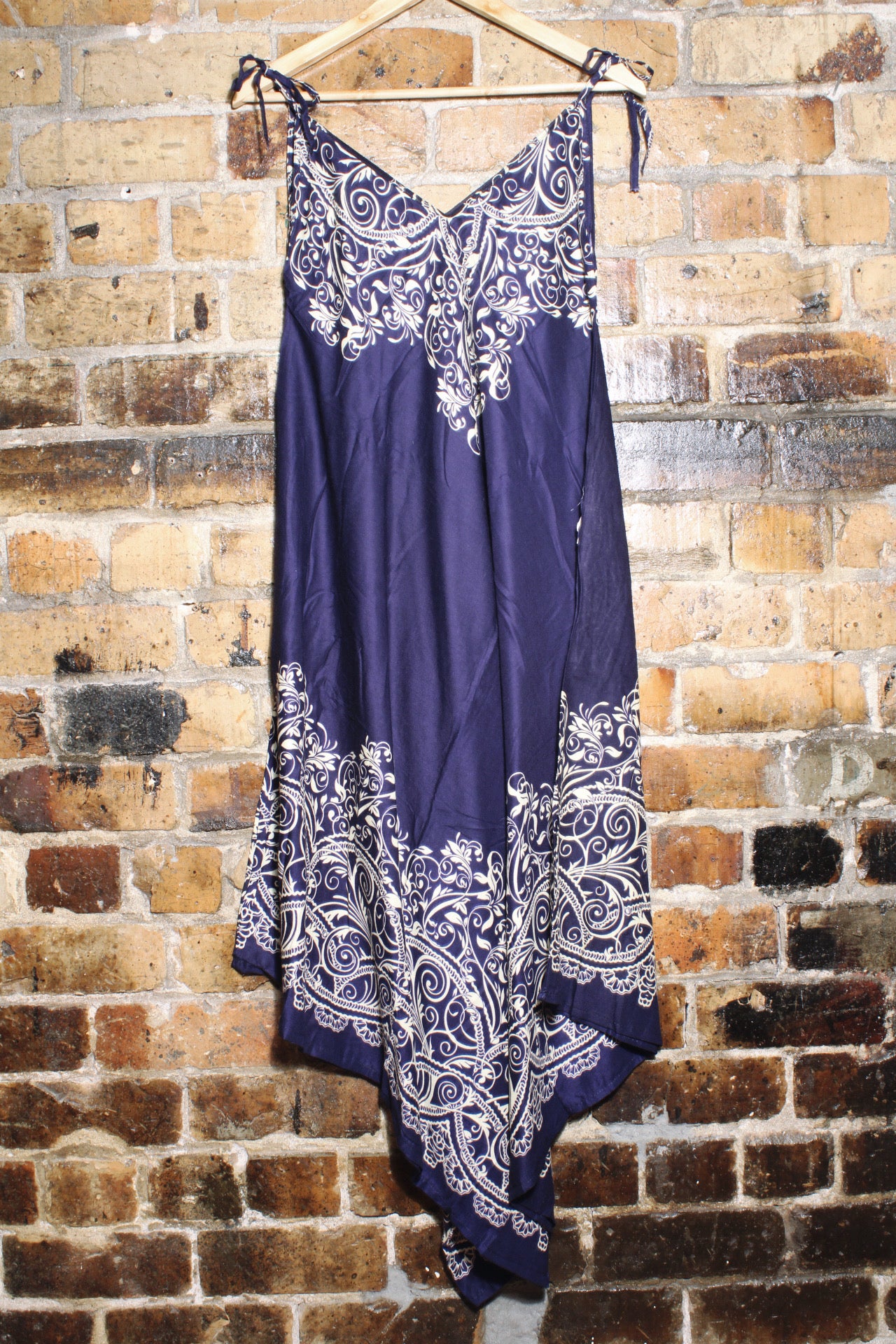 Anakayla Rayon Flower Vine Jumpsuit