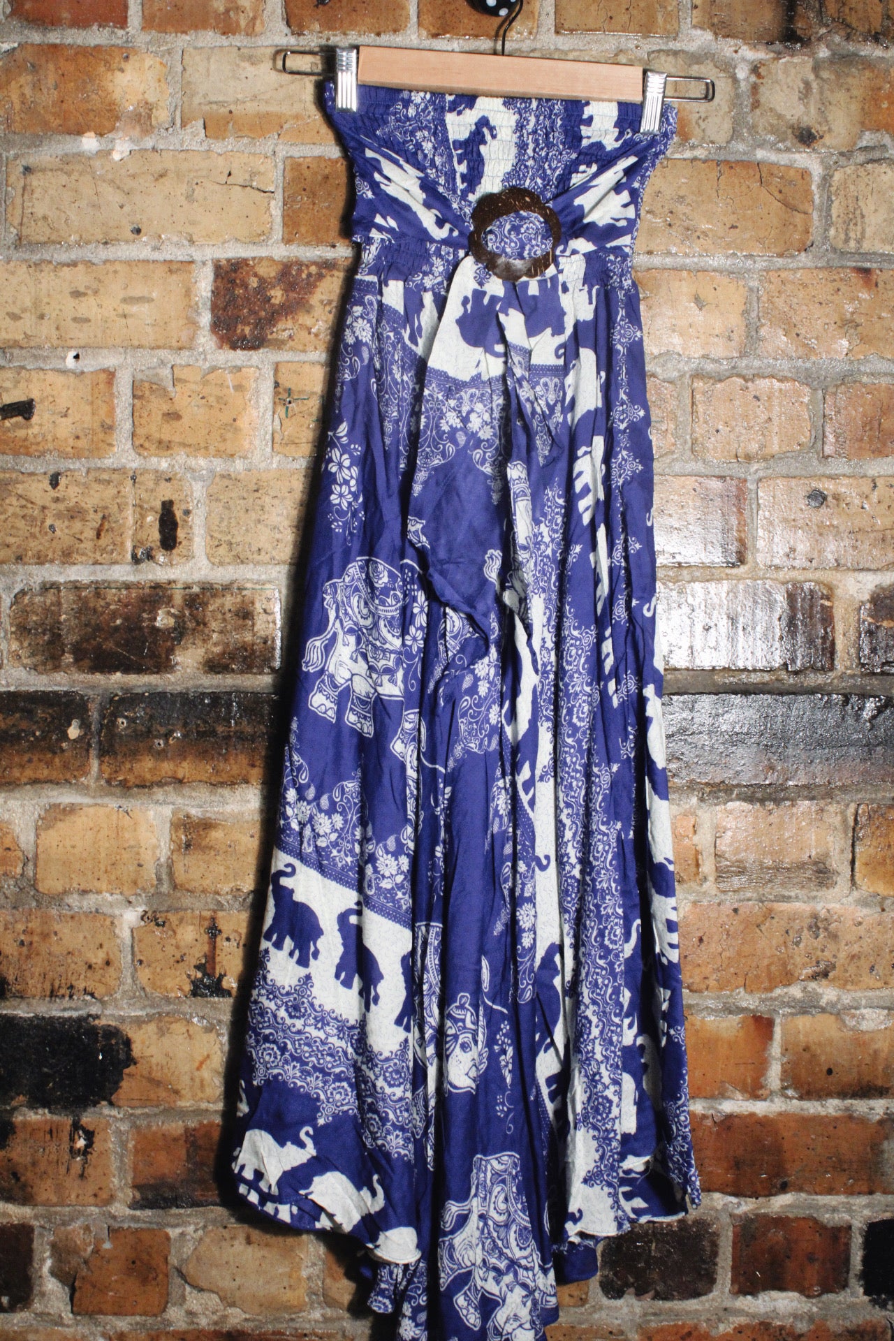Moni Rayon Elephant Coconut Skirt