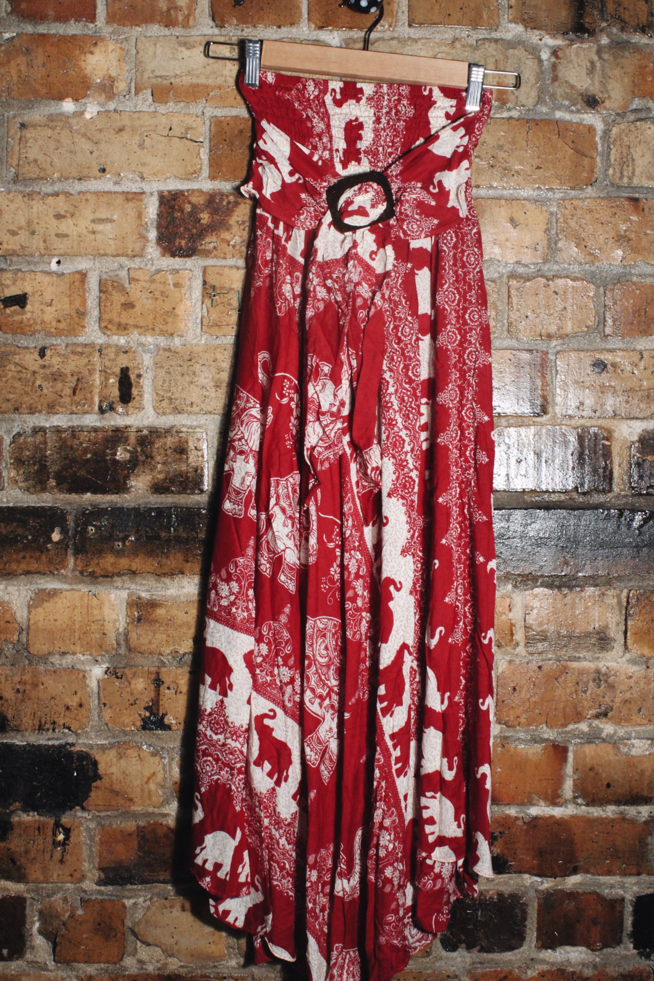 Moni Rayon Elephant Coconut Skirt