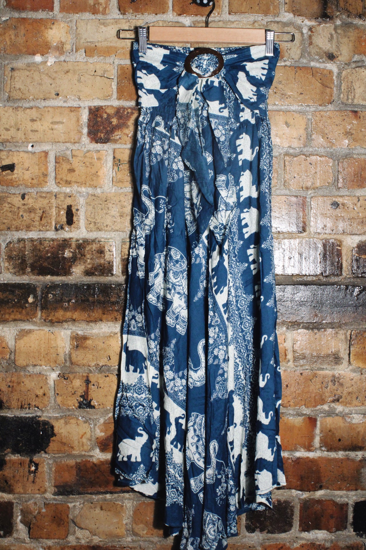 Moni Rayon Elephant Coconut Skirt