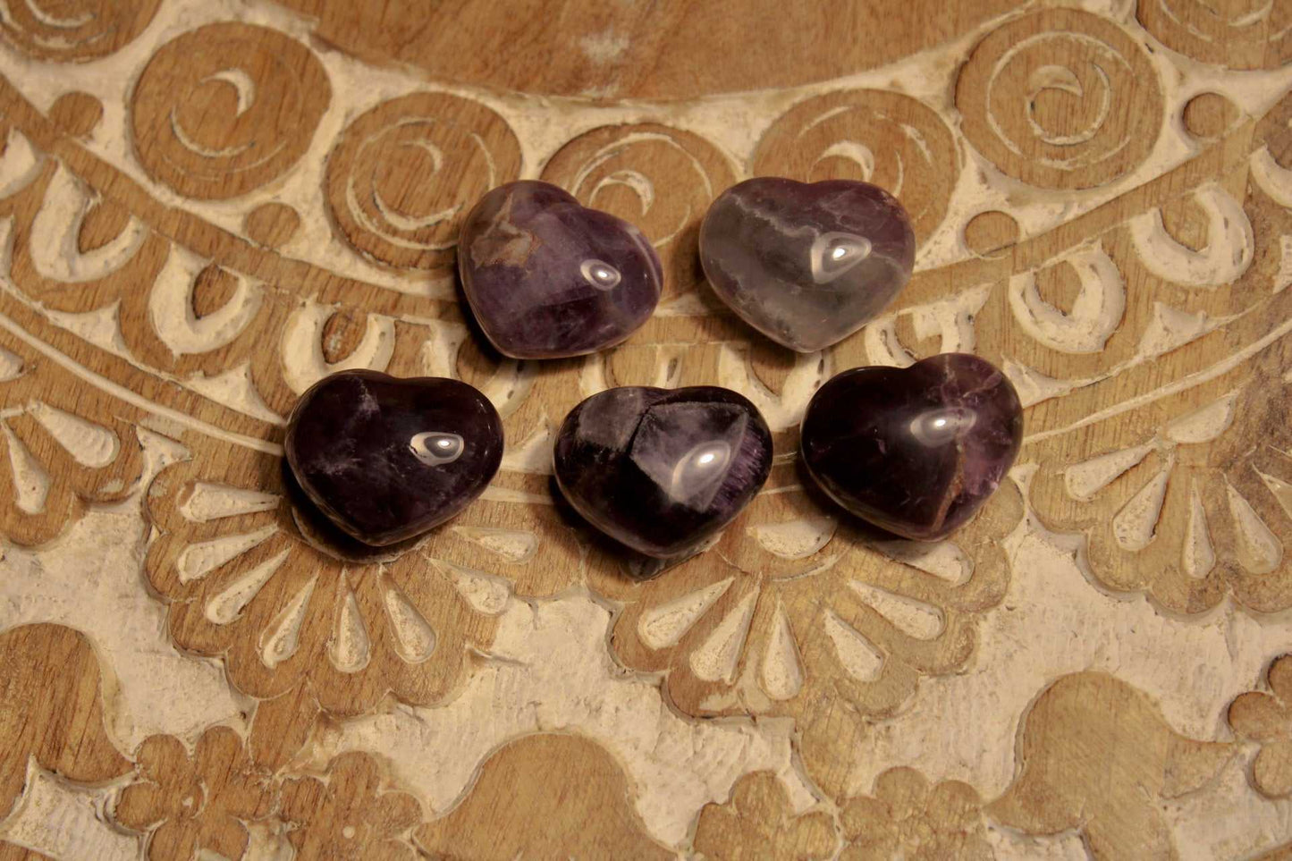 Amethyst Heart Mini