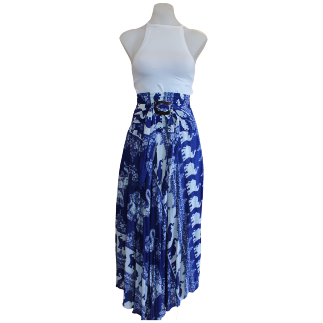 Moni Rayon Elephant Coconut Skirt