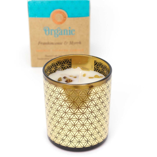 Smudge Scented Candle Frankincense & Myrrh