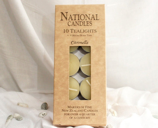 Citronella Tealights 10 Pack
