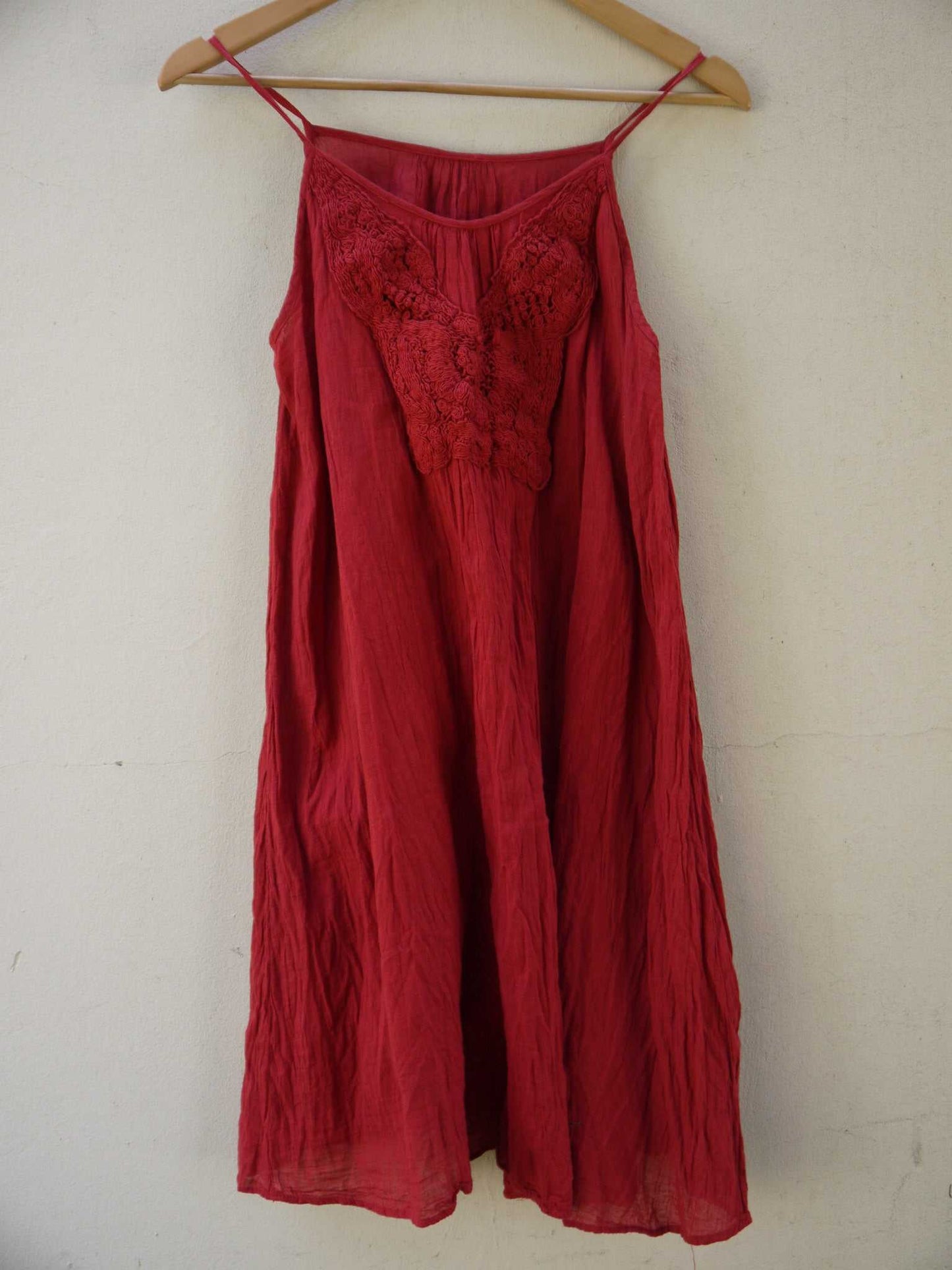 Crochet Top A-line Dress