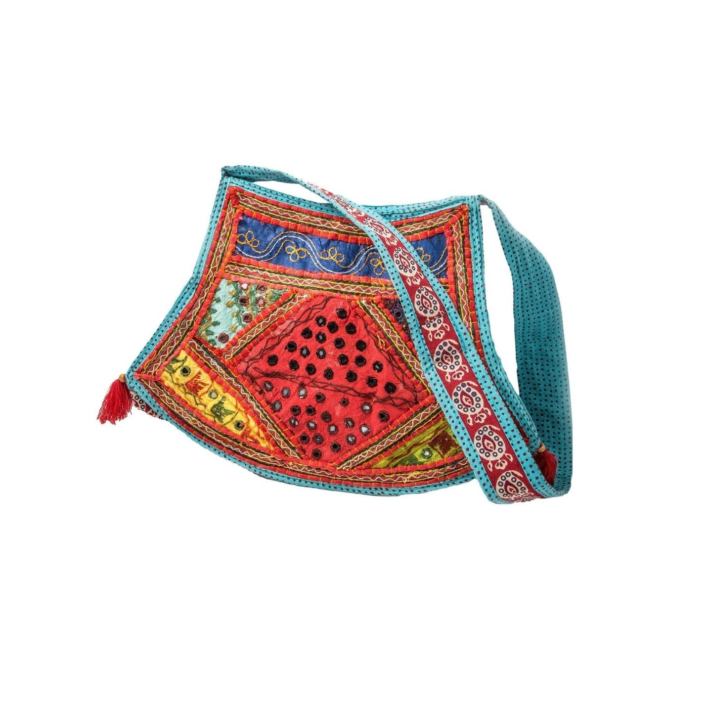 Shaped Indian Mirror Bag