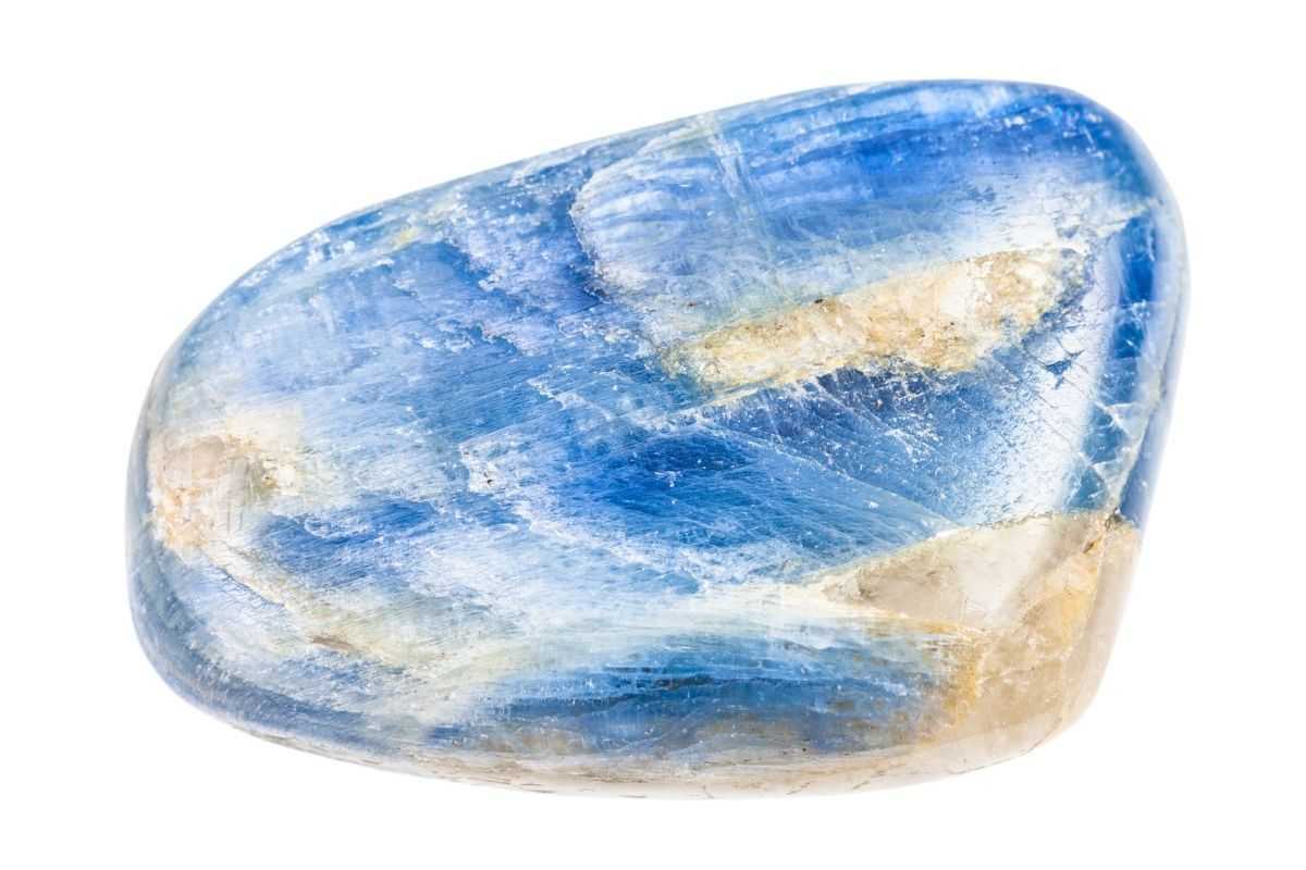 Sasha Blue Kyanite Round Earrings