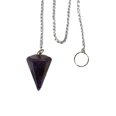 Pyramid Pendulum Amethyst