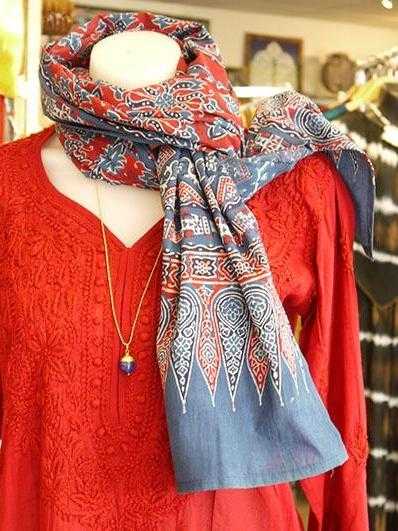 Block Print Scarf