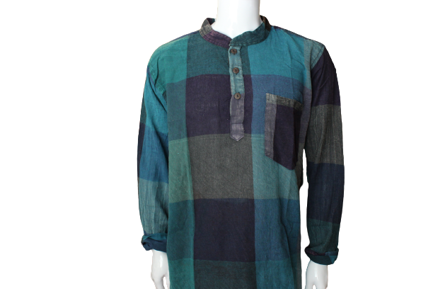 Cotton Patchwork Shirt