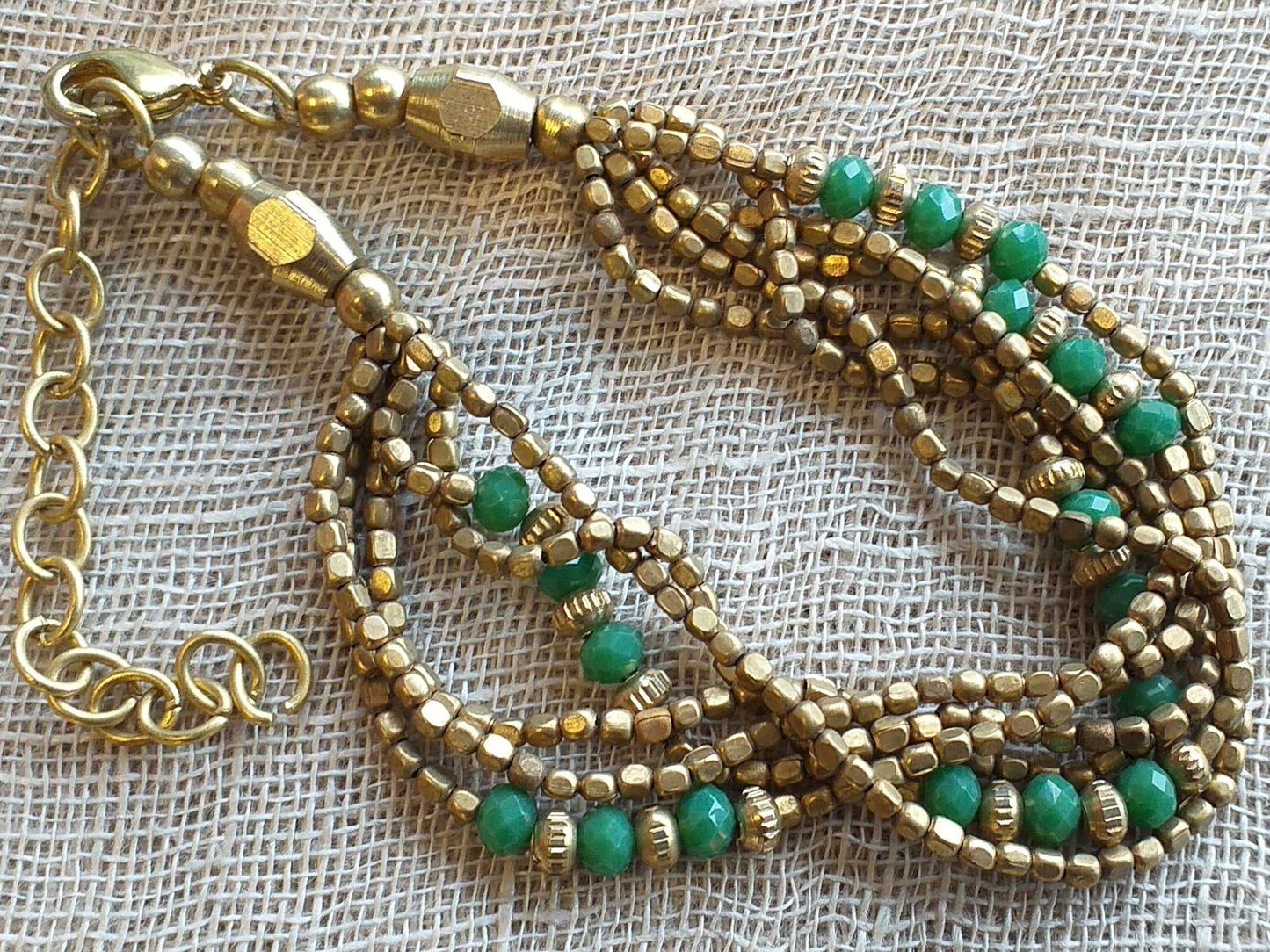 Brass Shimmer Bracelet/Anklet