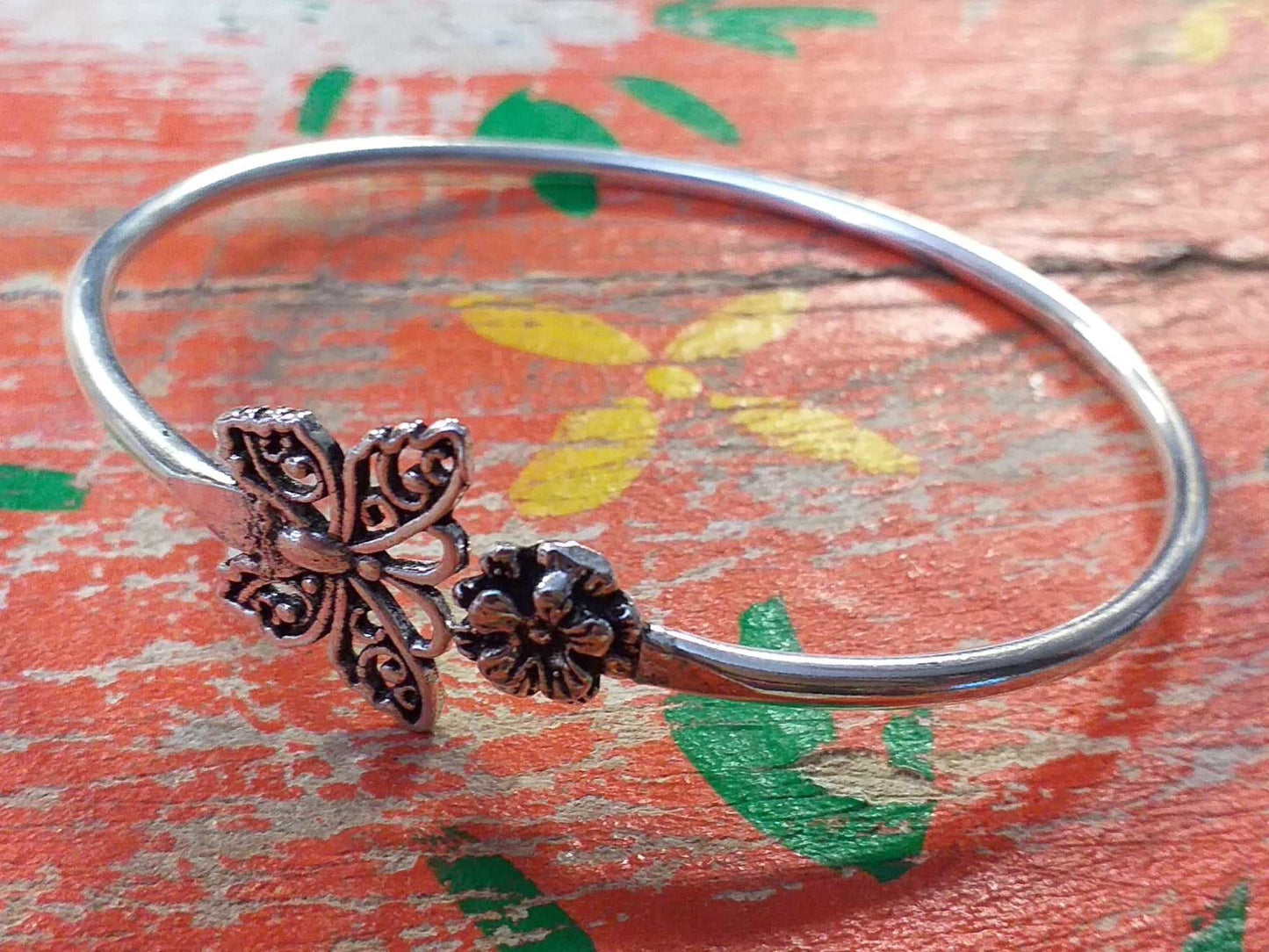 Butterfly Garden Bangle
