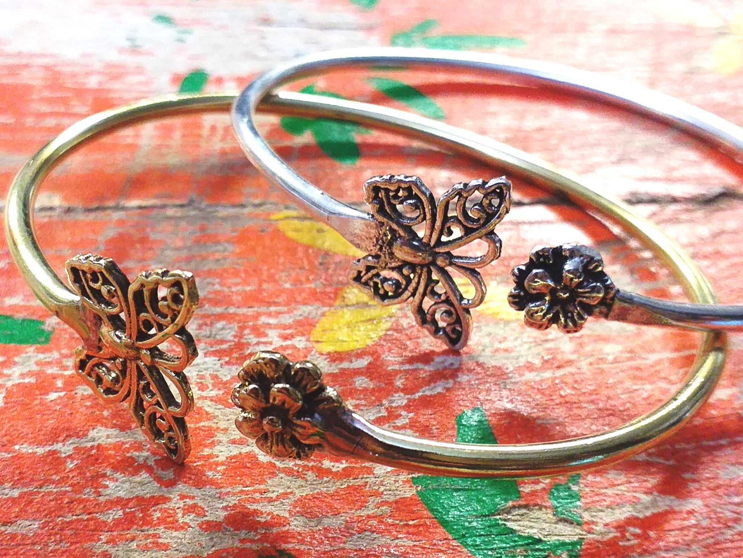 Butterfly Garden Bangle