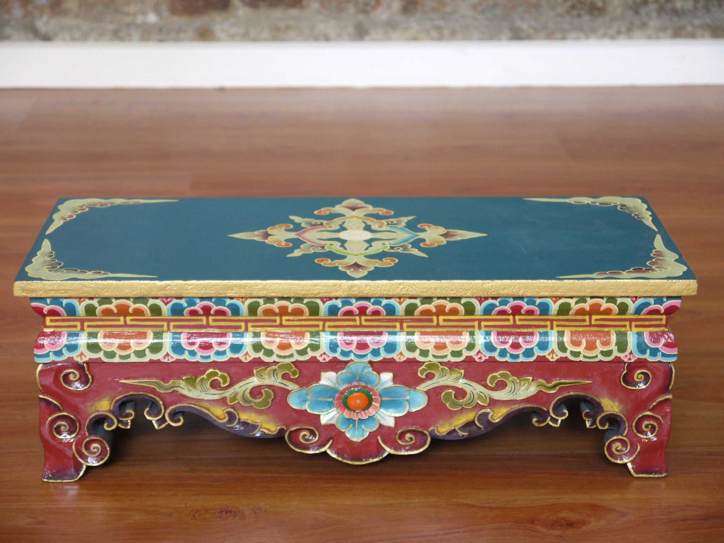 Tibetan Hand Craved Altar Table